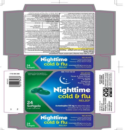 LIDL NIGHTTIME COLD AND FLU RELIEF SOFTGELS.jpg LIDL Nightime Cold and Flu Relief 24 Softgels - LIDL NIGHTTIME COLD AND FLU RELIEF SOFTGELS